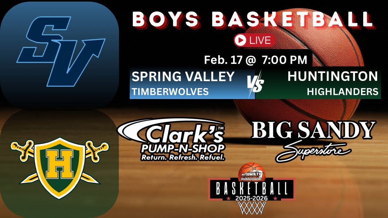 Boys Basketball - Huntington @ Spring Valley