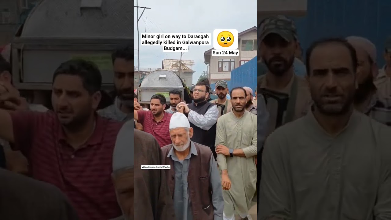 Minor girl on way to Darasgah allegedly killed in Galwanpora Budgam #budgam #budgamnews