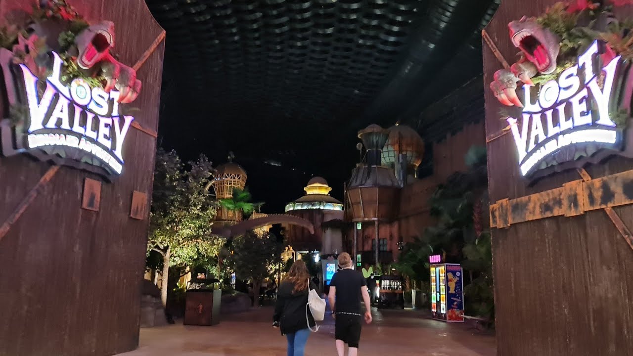 Lost Valley Dinosaur Adventures IMG Worlds of Adventure Jurassic World Inspired Jurassic Park land