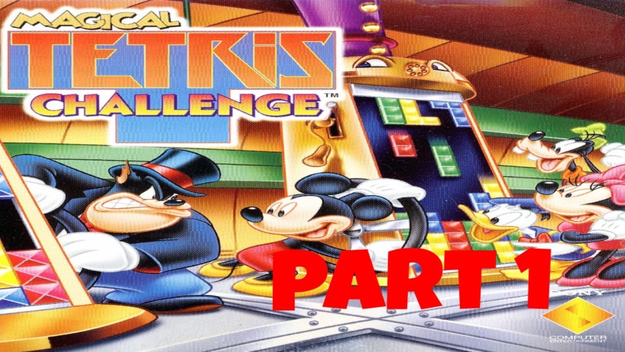 Magical Tetris Challenge (PS1) | Mickey Story | No Commentary Ep.1