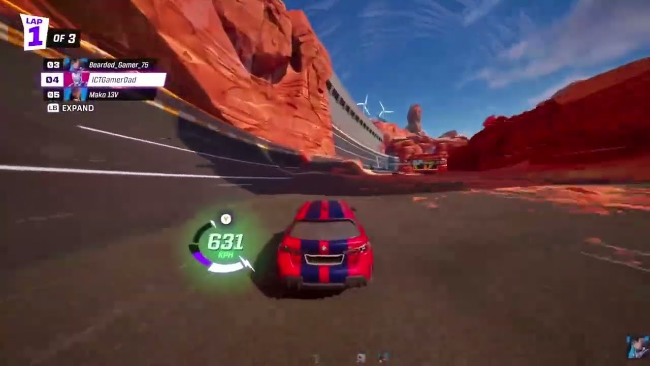 Just another day of Rocket Racing!