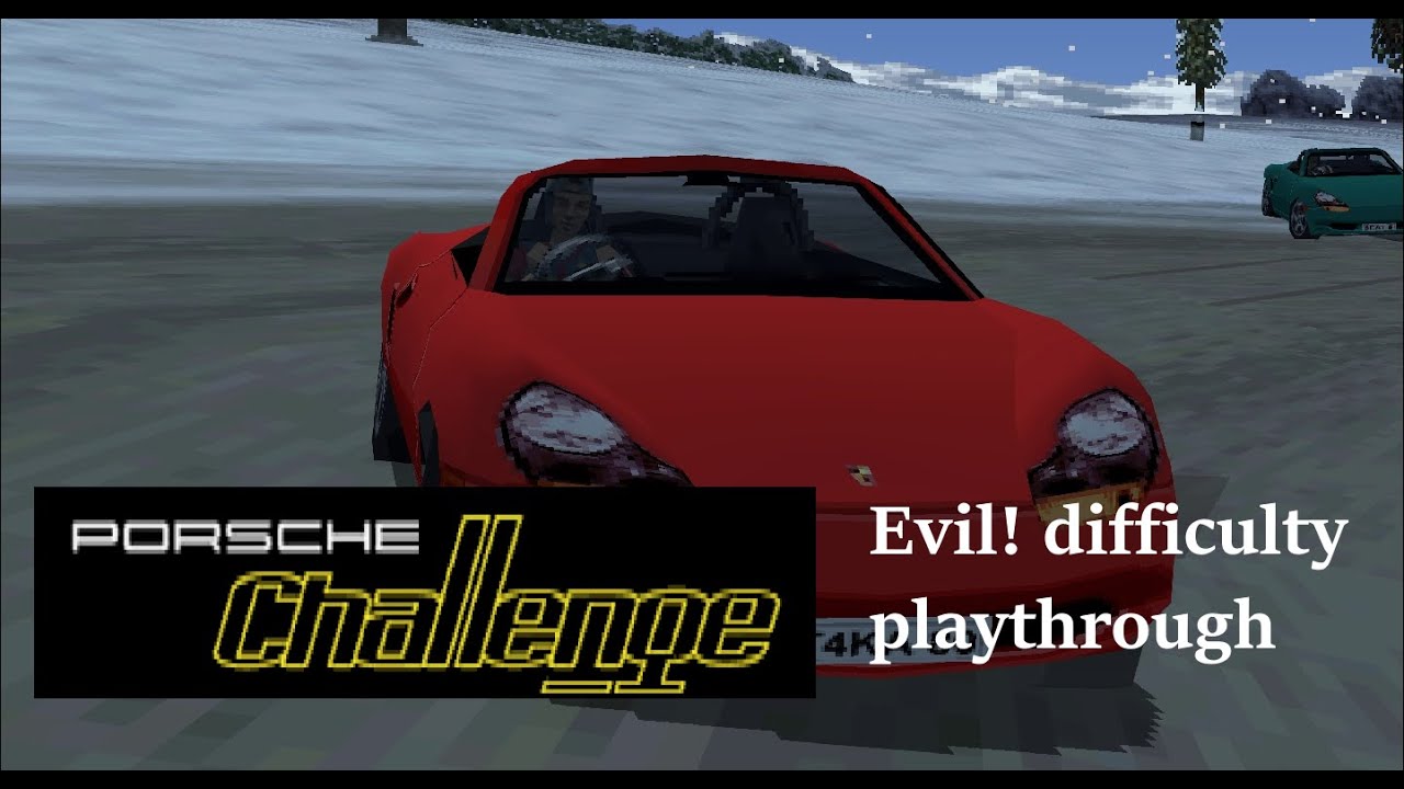 Porsche Challenge - Evil! difficulty playthrough