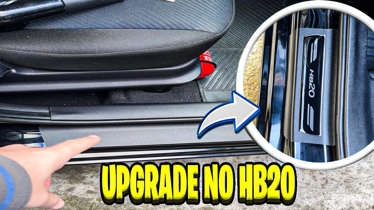 INSTALANDO SOLEIRA DE PORTA NO HB20