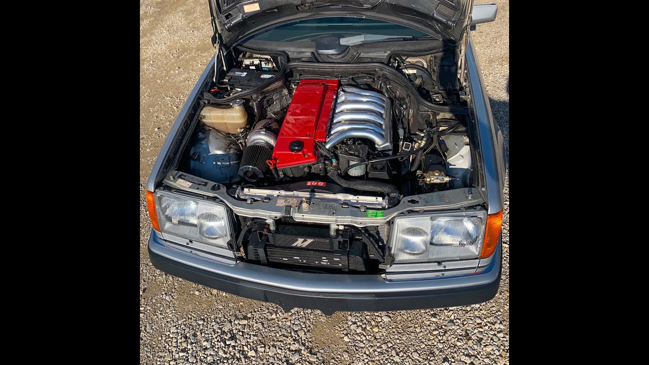 Internetional Car Show 1993 Mercedes 300D OM606 Turbo