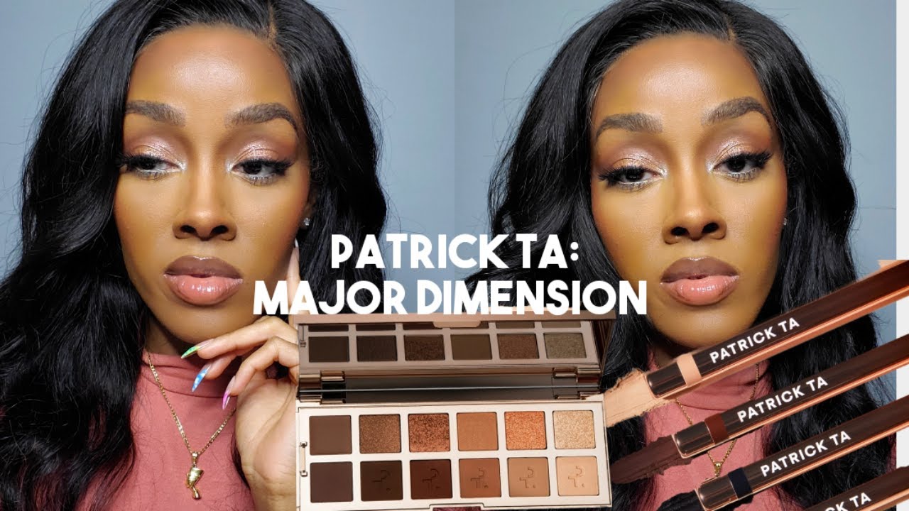 Patrick Ta Major Dimension | Eyeshadow Palette & Gel Liners Review