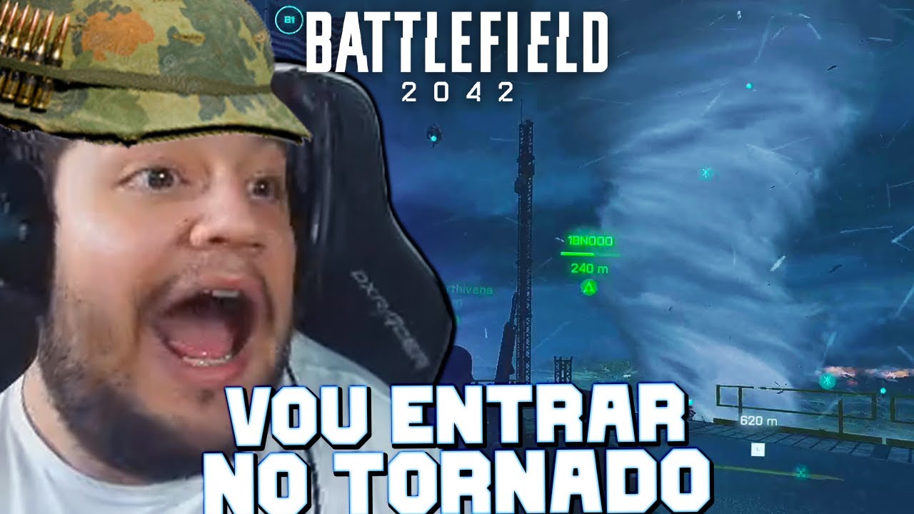 FIQUEI IMPRESSIONADO COM TORNADO | BATTLEFIELD 2042