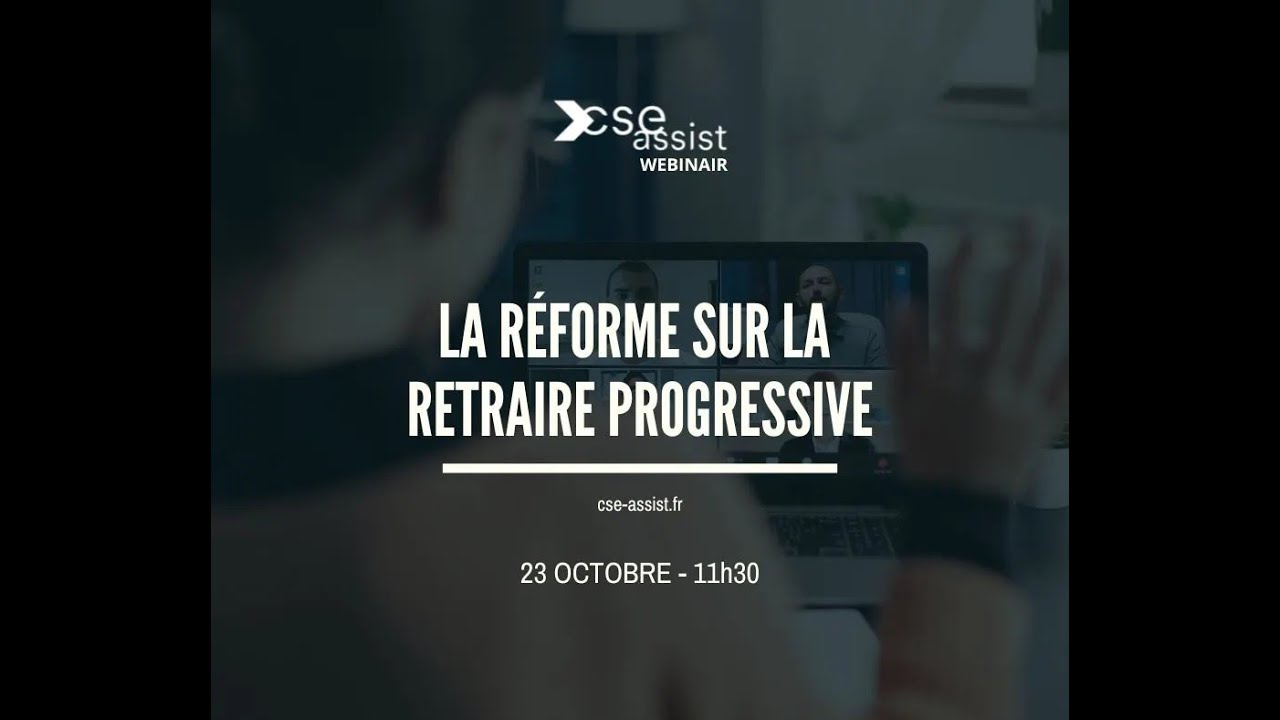 📌 Replay – Comprendre la retraite progressive : droits, démarches & impacts