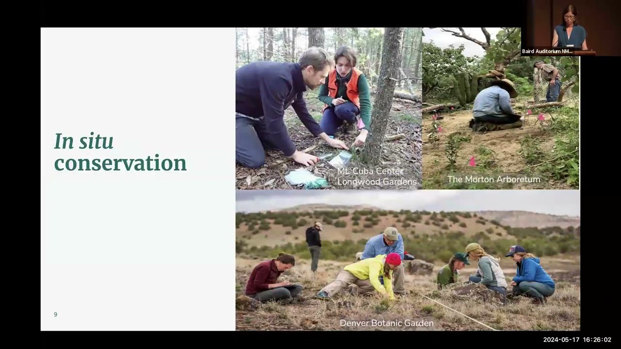 SBS-2024: Conservation horticulture capacity at botanic gardens