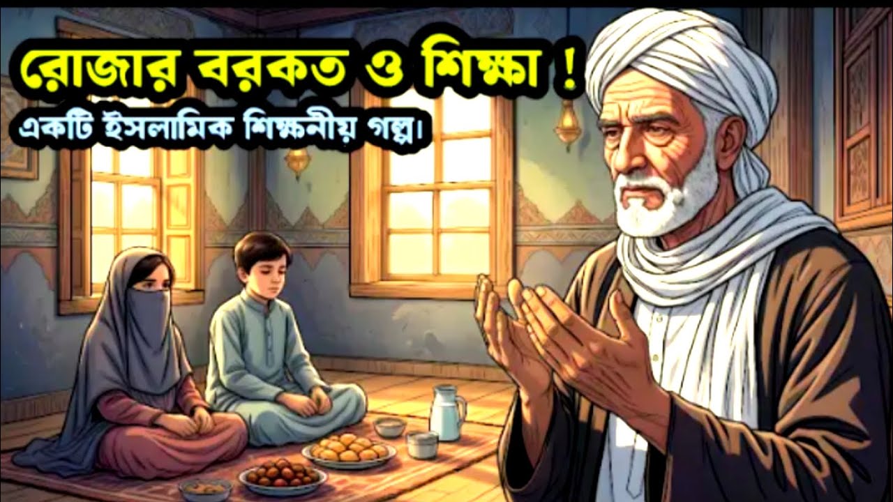 রোজার বরকত ও শিক্ষা | একটি মন ছোঁয়া ইসলামিক গল্প।  Islamic video! Golper mayajal 