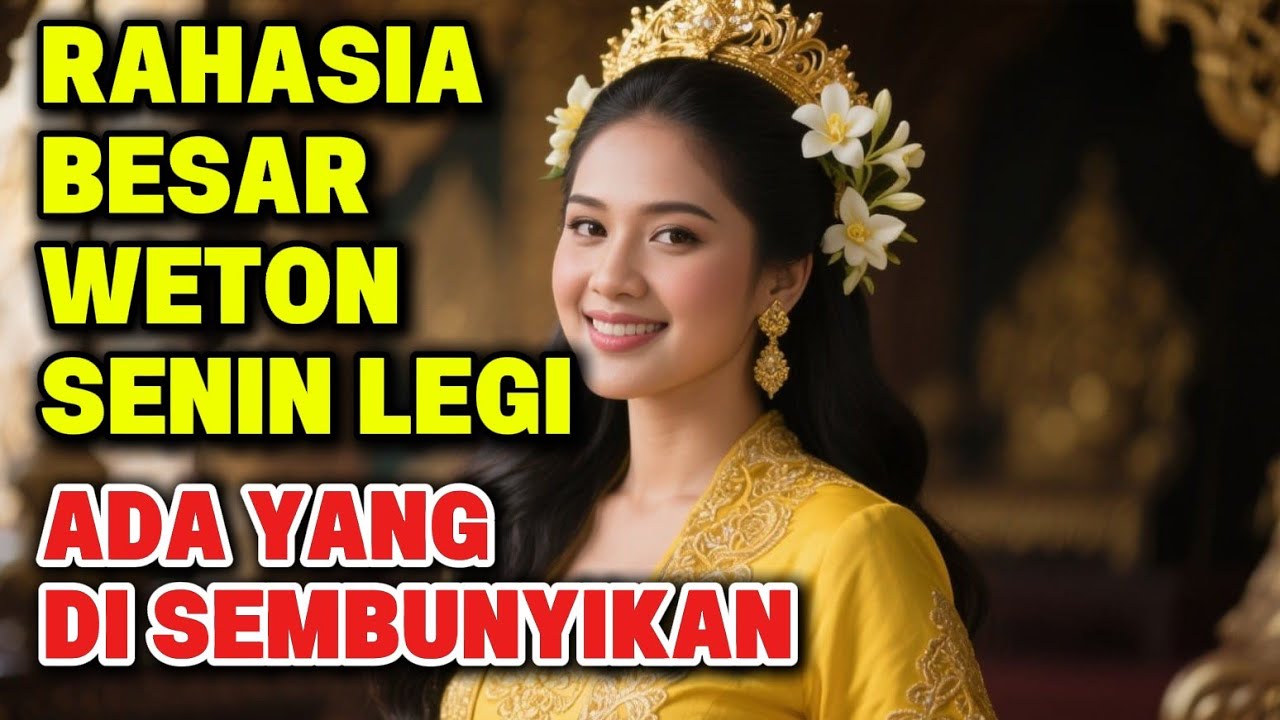TERUNGKAP ! Rahasia Besar Weton Senin Legi Yang Jarang Diketahui