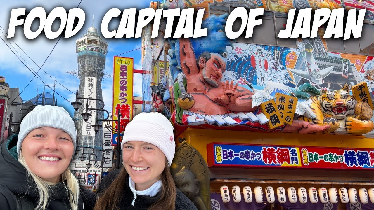 Visiting Osaka’s Most Iconic Areas! (Dotonbori and Shinsekai) 🇯🇵