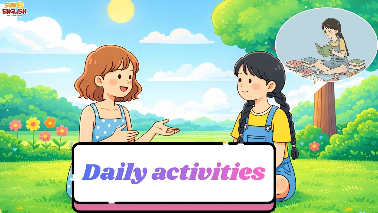 Daily Activities for Kids | Learn English with Daily Routines | Speaking Practice