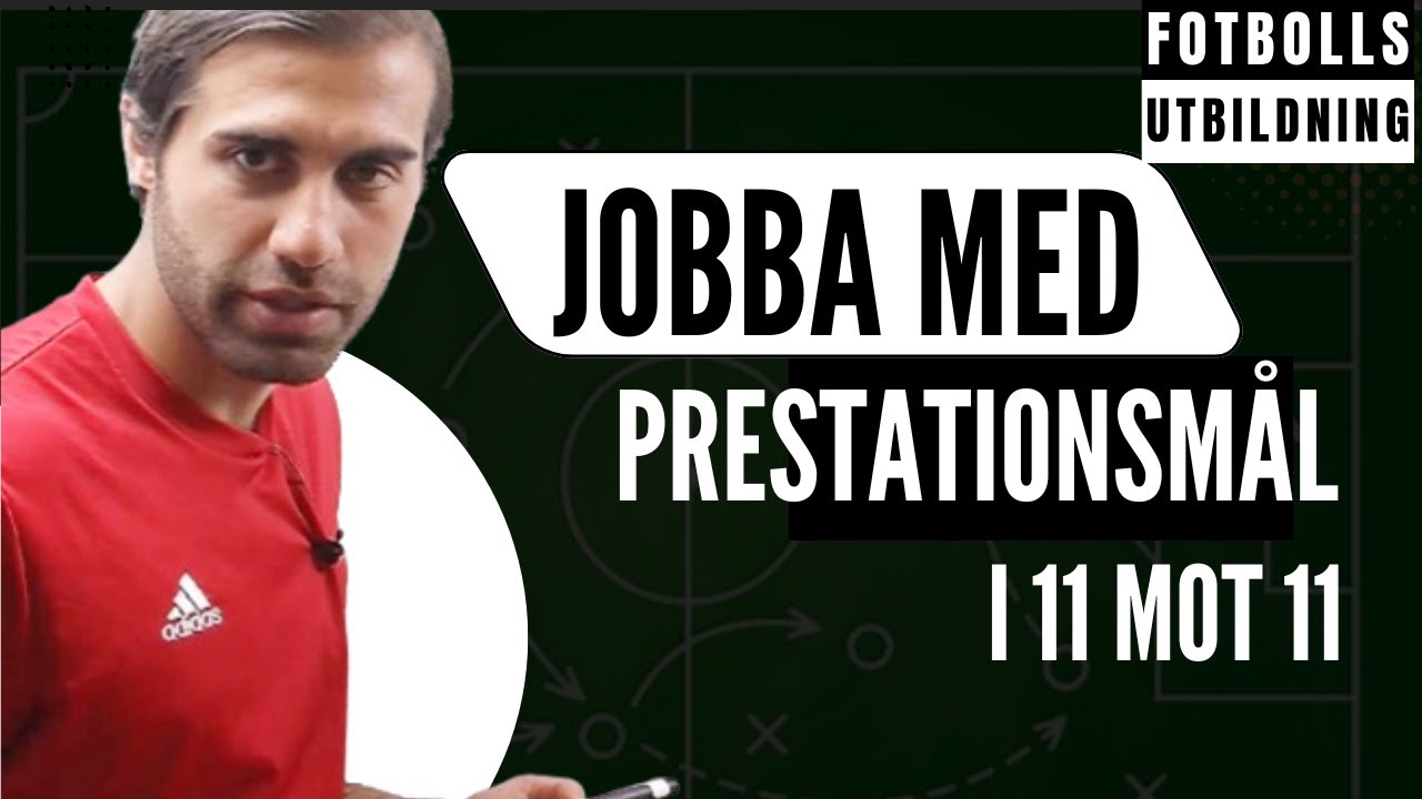 Prestationsmål för Fotbollstränare