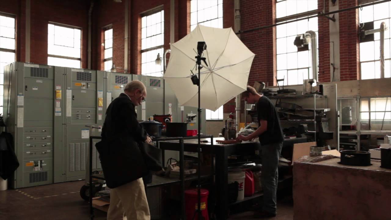 Dan uses the Camera I-O on a photo shoot