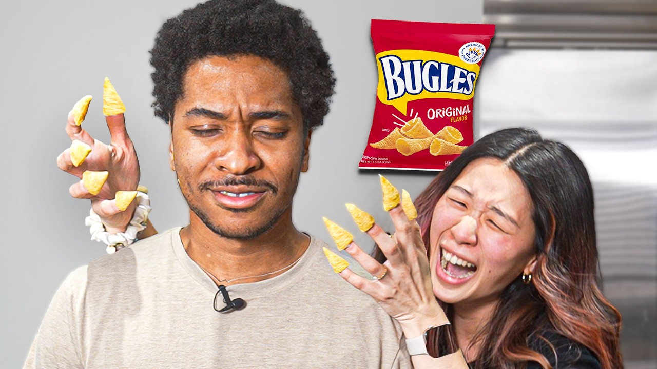 My Husband Tries My Childhood Snacks