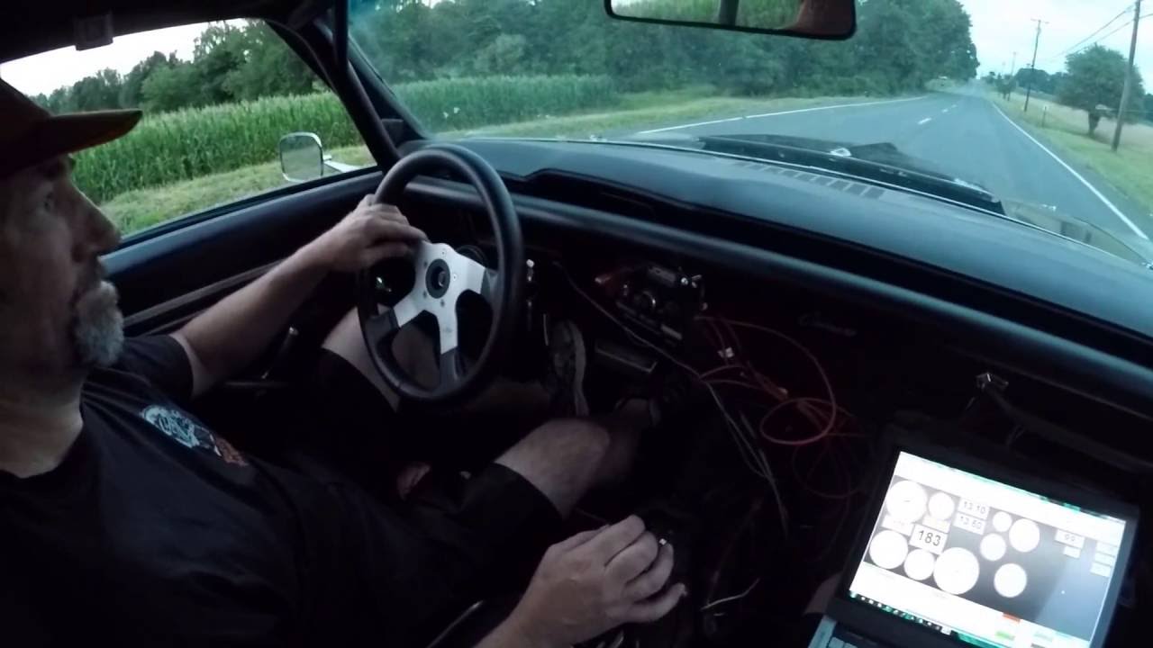 mark TT 427 camaro street drive bump box test