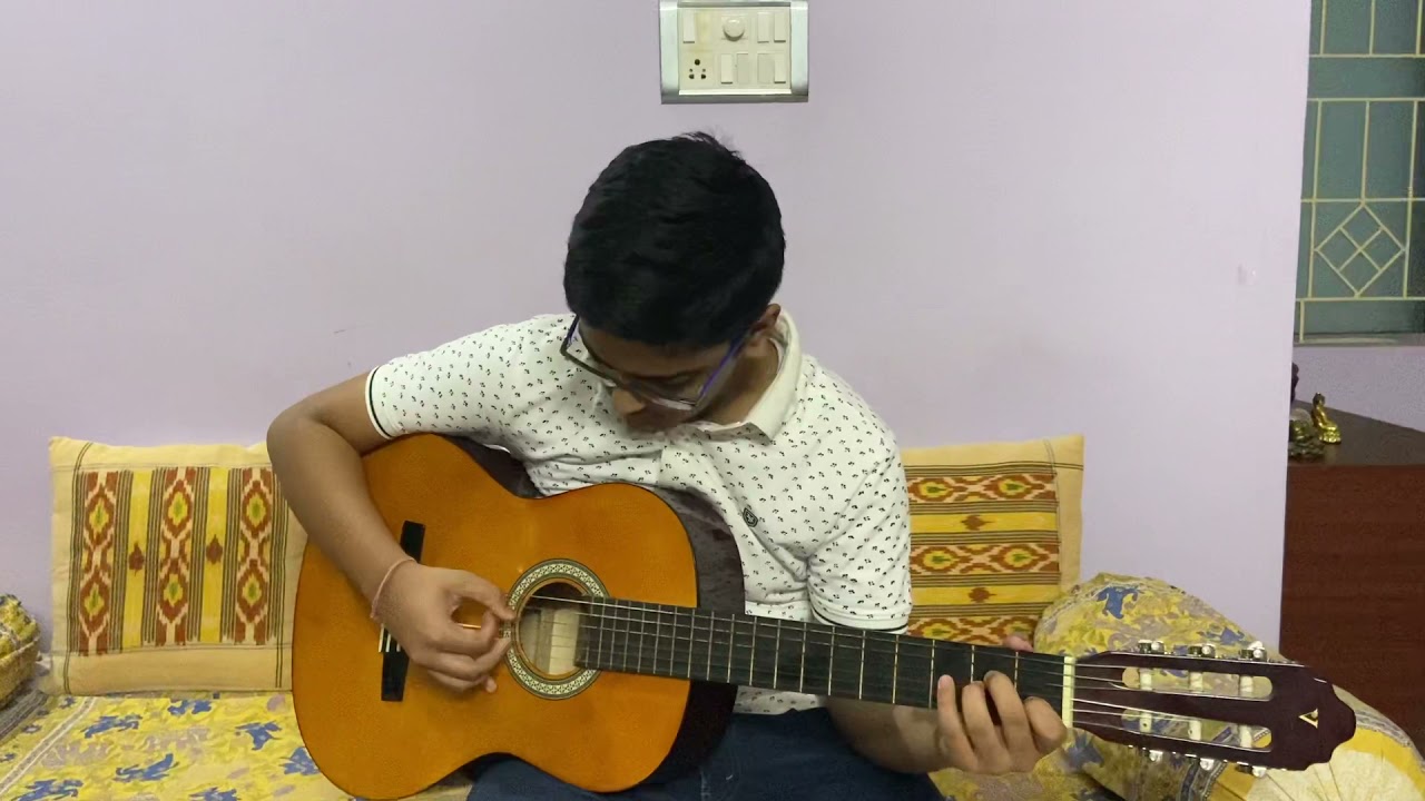 Ayashkanta&rsquo;s skills in guitar
