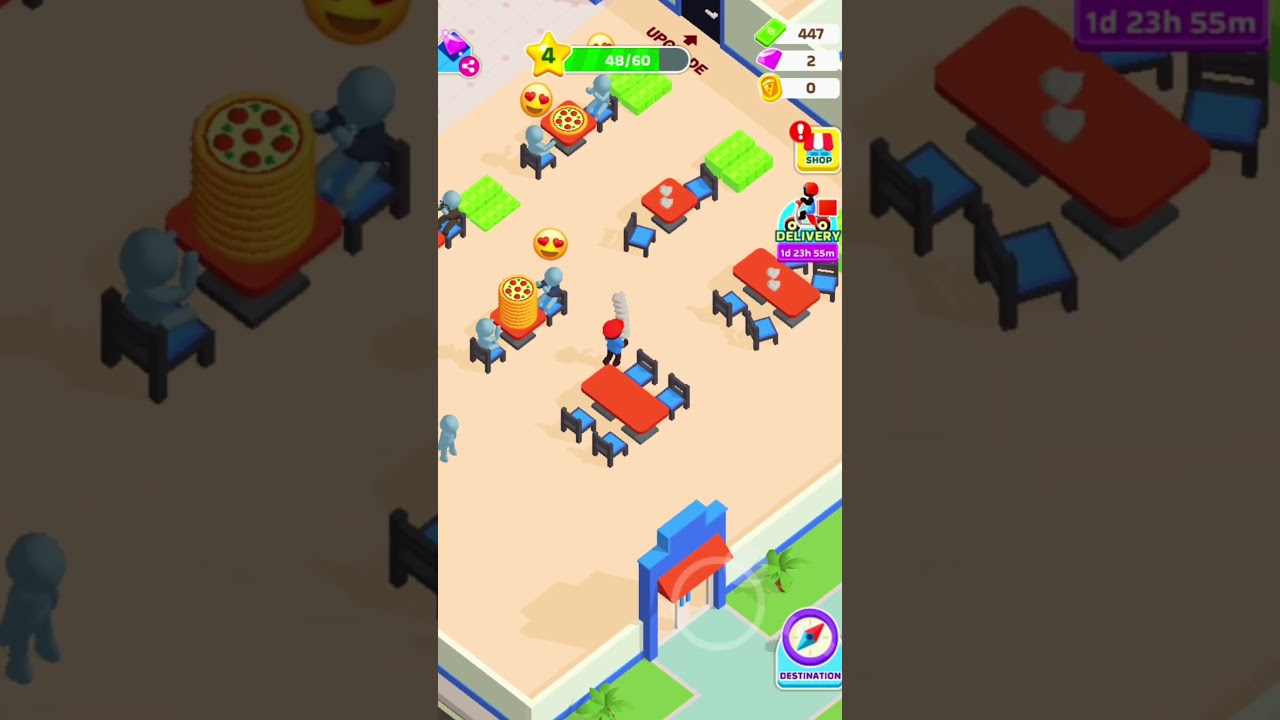 pizza delivery games #games #itspizzatime #pizzadelivery #gaming #pizzagame #shortsfeed #shortvideo
