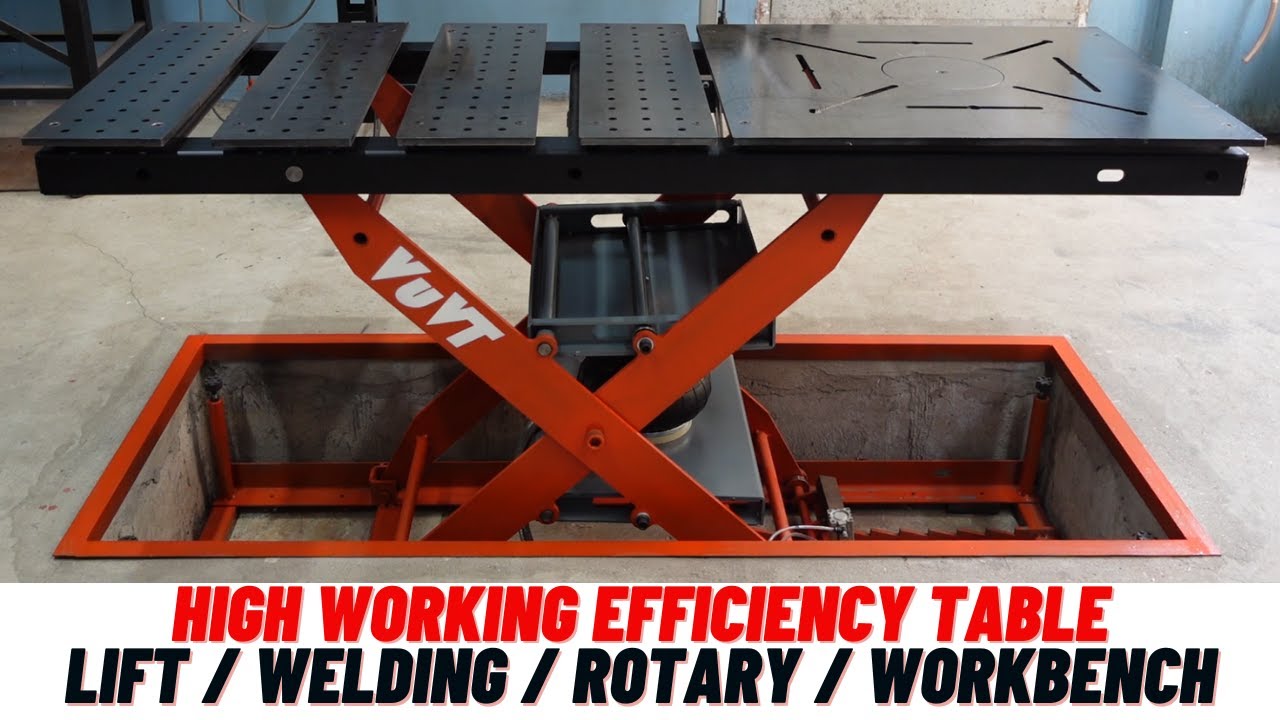 Lifting And Welding Table DIY