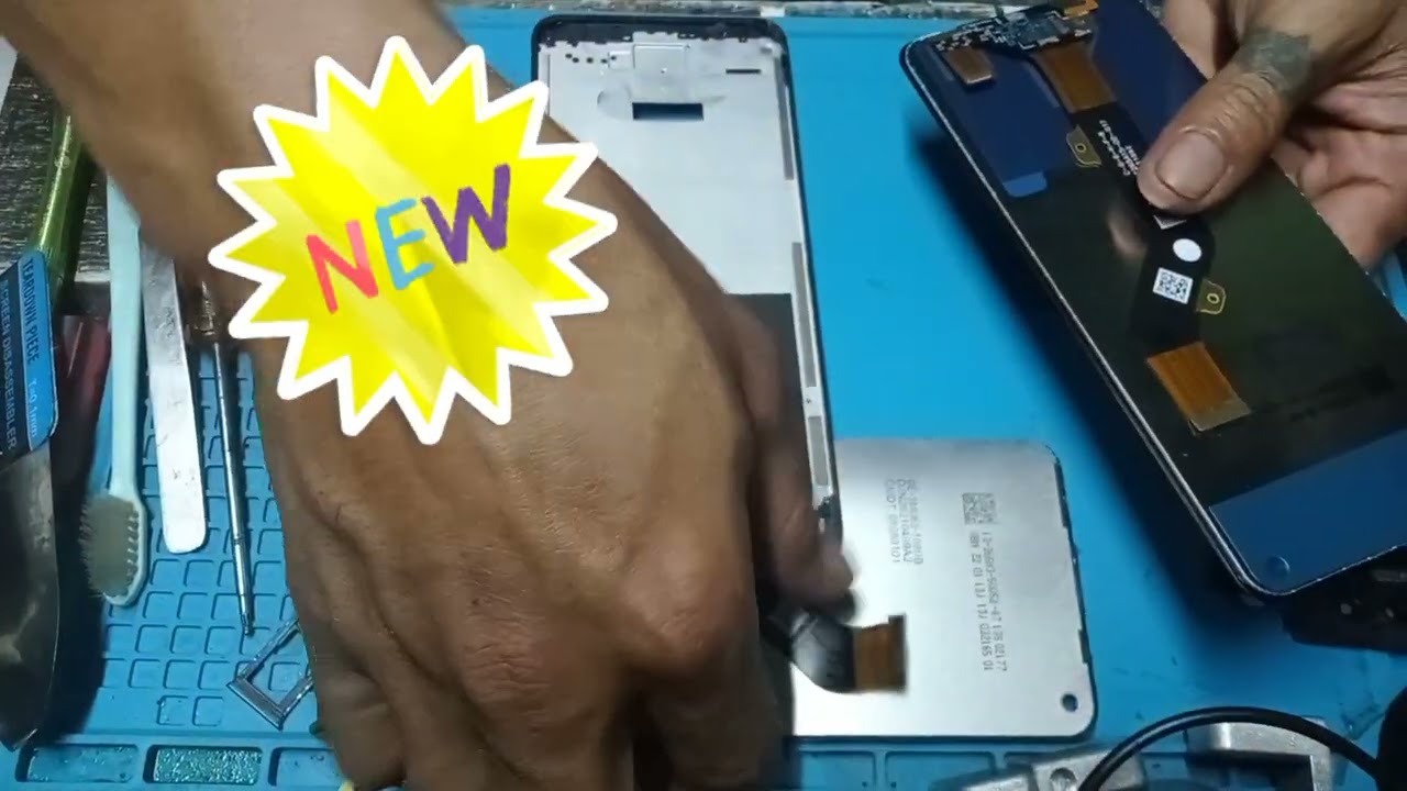 techno spark 7 pro.how to change LCD.Pano magpalit Ng LCD Ng techno spark 7 pro.