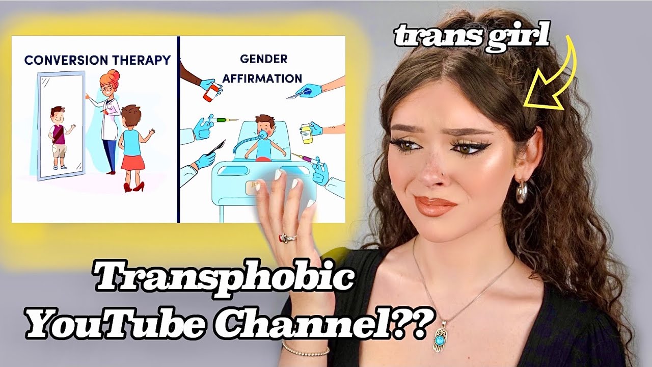 Трансгендерная девушка отреагировала на антитрансгендерный канал на YouTube