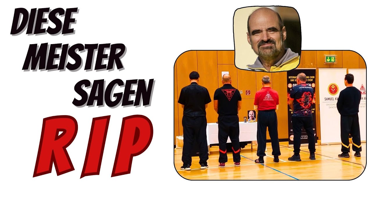 Keith Kernspecht verstorben - Schweigeminute - Wing Tsun und Kampfsportangehörige verabschieden sich