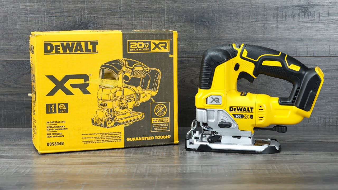 Unboxing Dewalt Jigsaw DCS334B