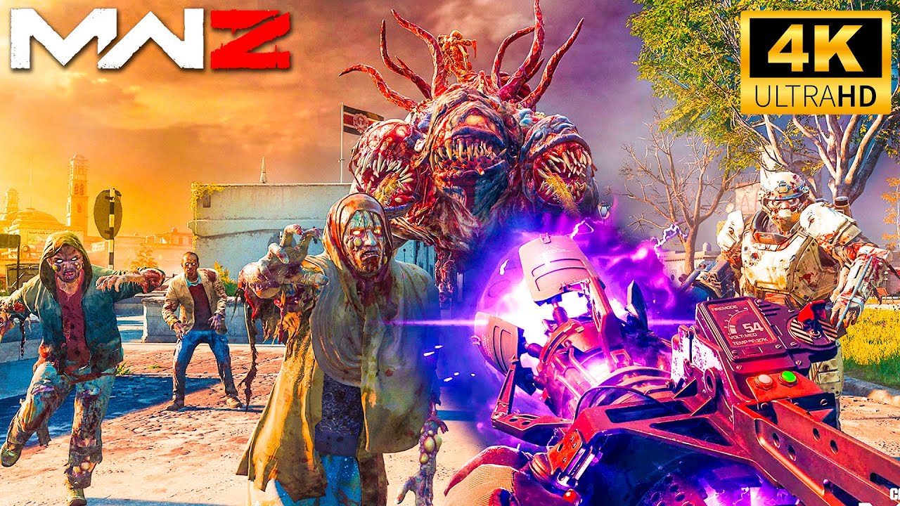 COD MW3 Zombies Red Zone and Elder Sigil Gameplay 4K (No Commentary)