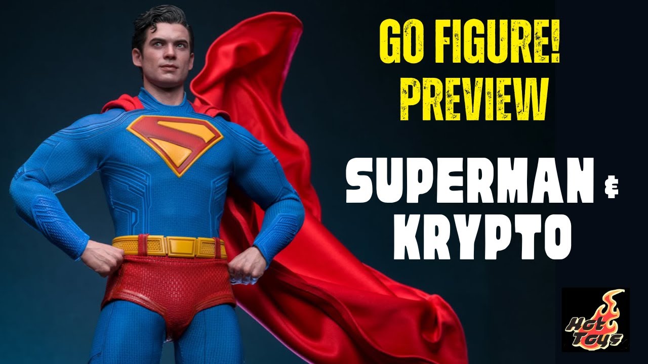 HOT TOYS SUPERMAN AND KRYPTO 1/6 SCALE FIGURE PREVIEW