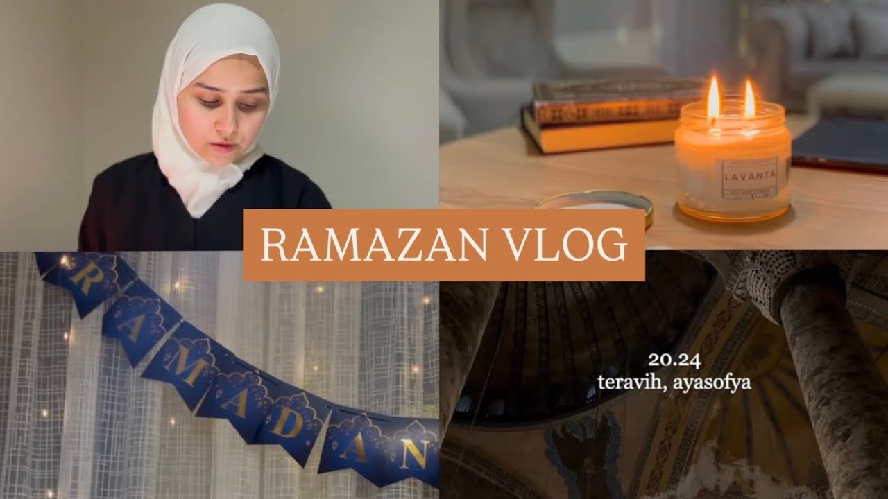 neden yüksek lisans yapıyorum? | Ramazan vlog, Ayasofya’da teravih