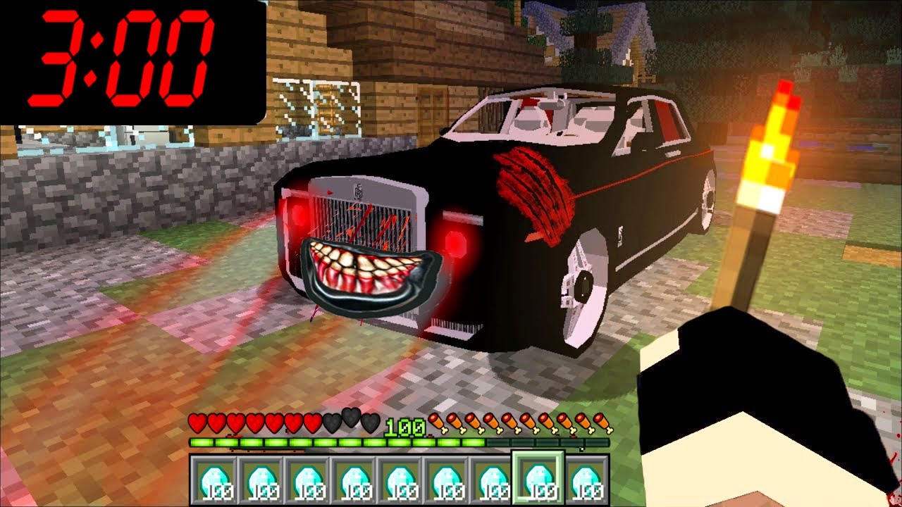 NIKDY NESEDEJ DO TOHOTO AUTA VE 3 RÁNO!  NOOB TO UDĚLAL MINECRAFT!