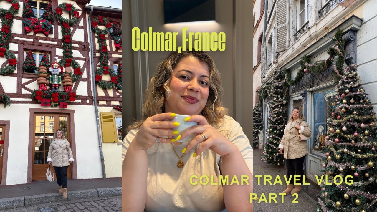 Colmar Gezi Vlogu – Bölüm 2 | Masalsı Alsace Sokakları🇫🇷Travel Vlog –Part 2 | Magical Alsace Streets