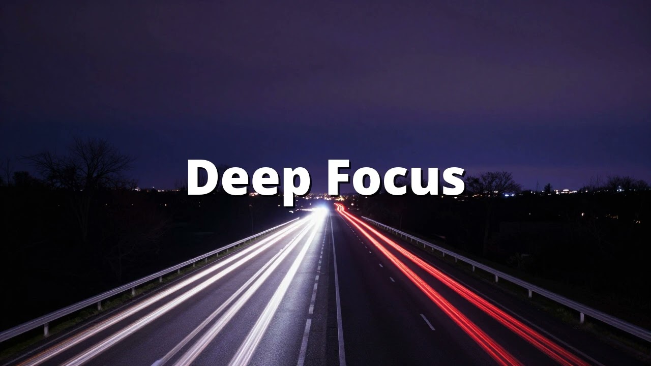 Midnight Highway | 🛣️ Dark Synthwave Music for Deep Focus & Coding | 59 Min
