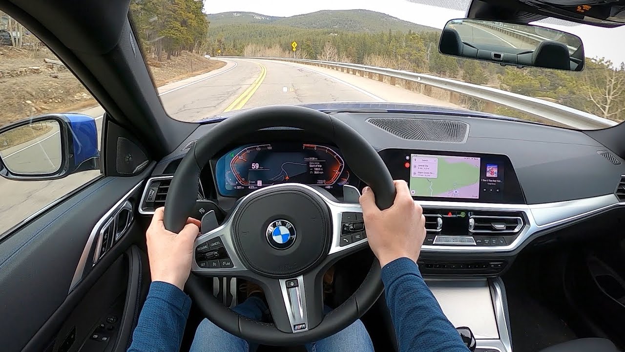 2021 BMW 430i xDrive Coupe - POV Mountain Drive (Binaural Audio)