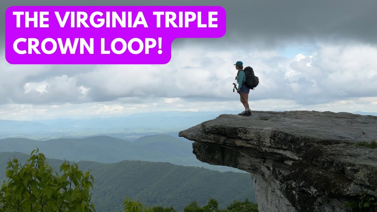 Hiking the Virginia Triple Crown Loop (McAfee Knob, Tinker Cliffs, & Dragon&rsquo;s Tooth)