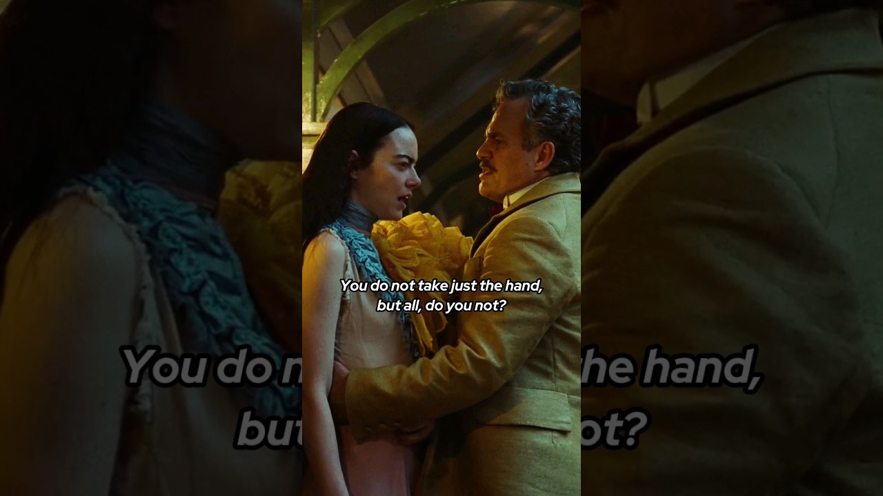So you wish to marry me or klll me? #poorthings #emmastone #markruffalo #movie #oscar #shorts #viral