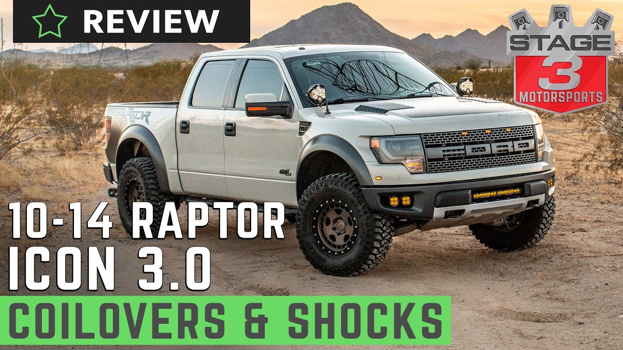 2010-2014 SVT Raptor ICON 3.0 Stage 1 Suspension System Review