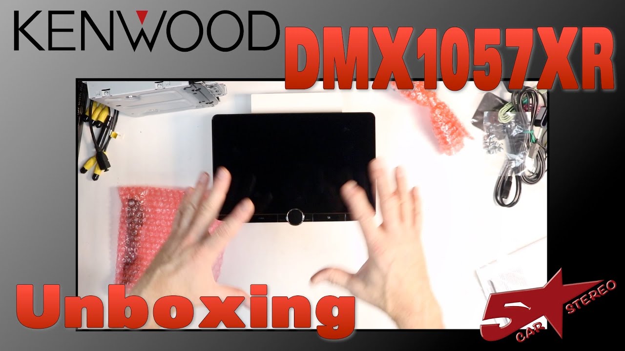 Kenwood DMX1057XR part1 the unboxing