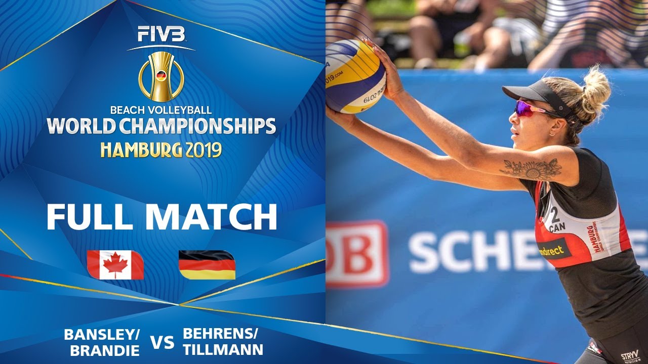 Bansley/Brandie vs. Behrens/Tillmann - Full Match | Beach Volleyball World Champs Hamburg 2019