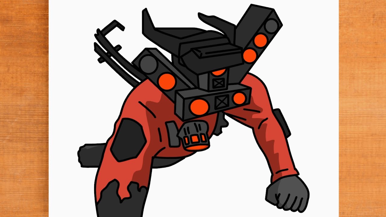 How to draw Titan Speakerman destroyed Skibidi Toilet 73 full episode