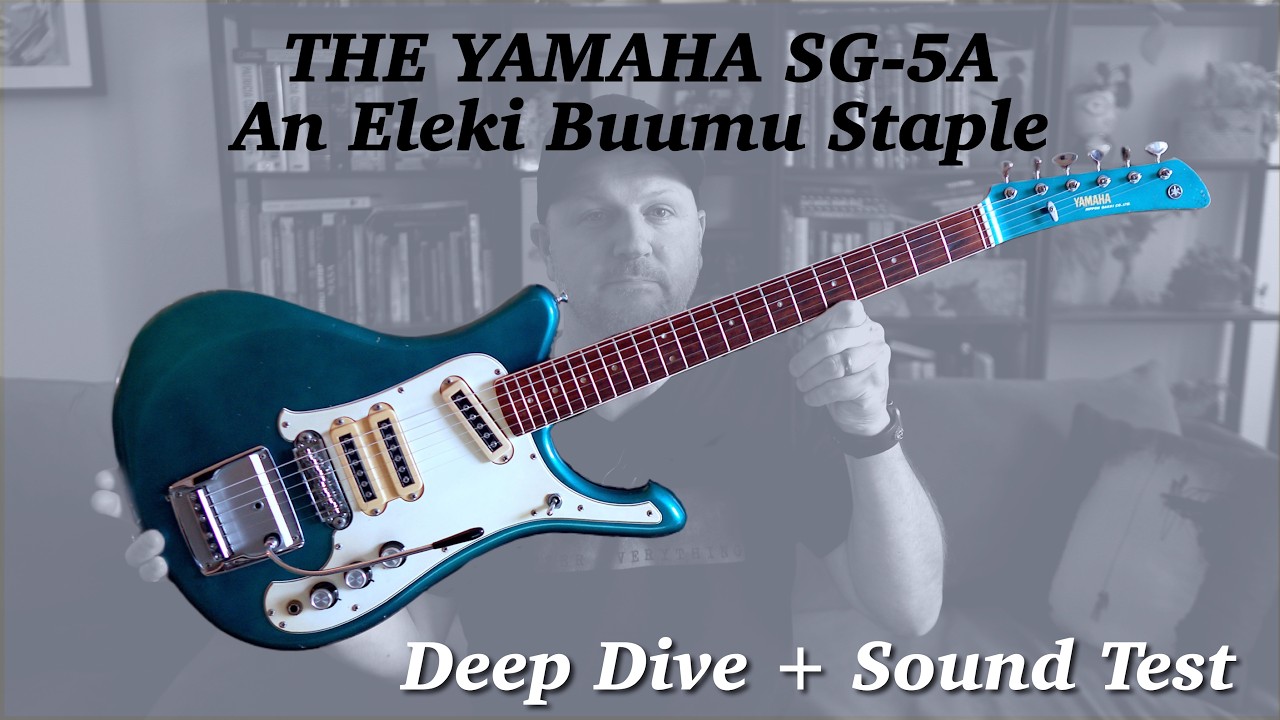 Yamaha SG-5A: The “Flying Samurai” Guitar – Full Demo & Breakdown!