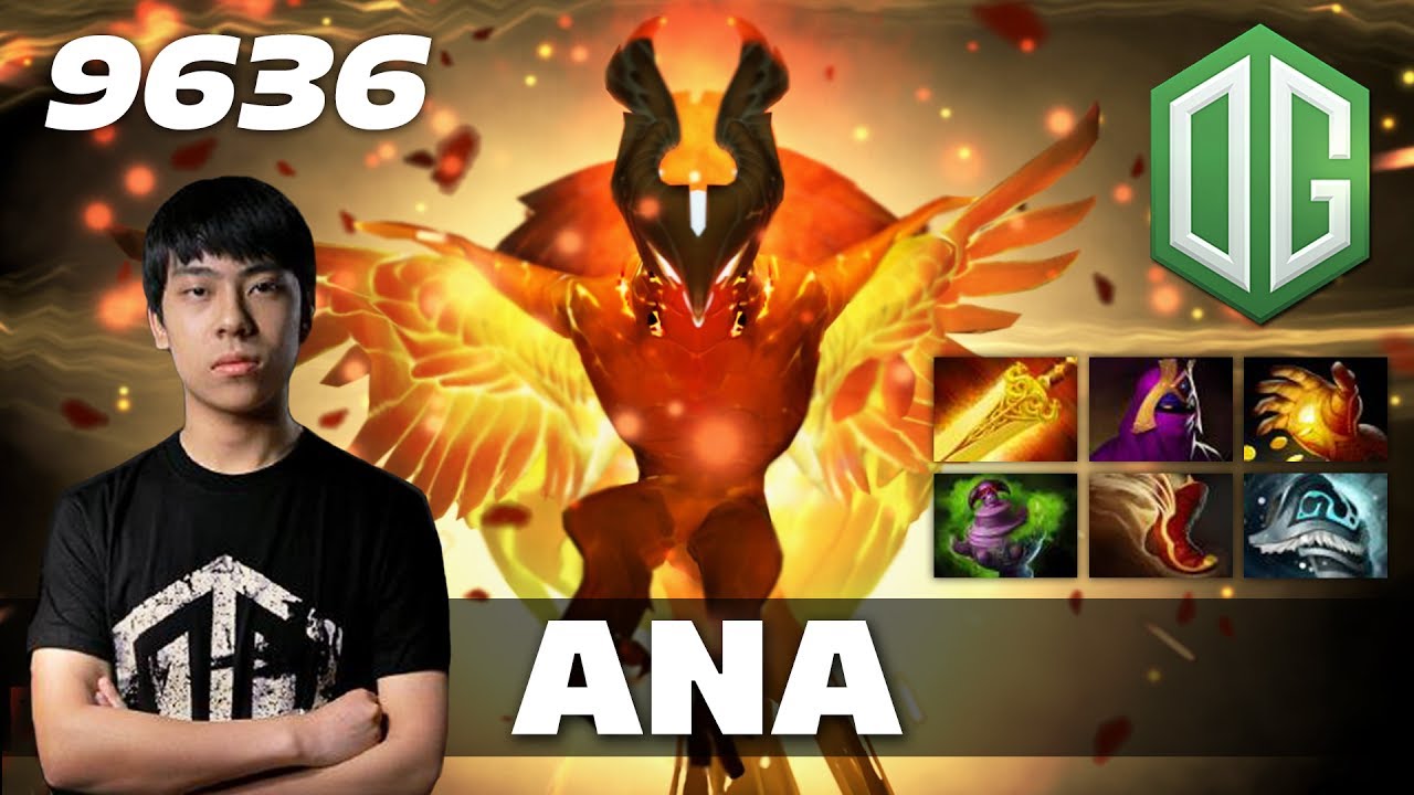 ana Phoenix | 9636 MMR Dota 2