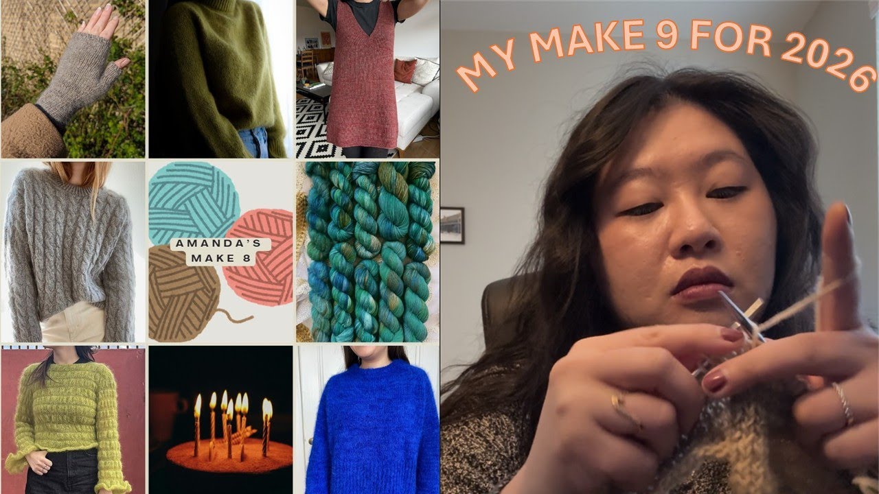 2026 Knitting Goals and 9 things I'm making!