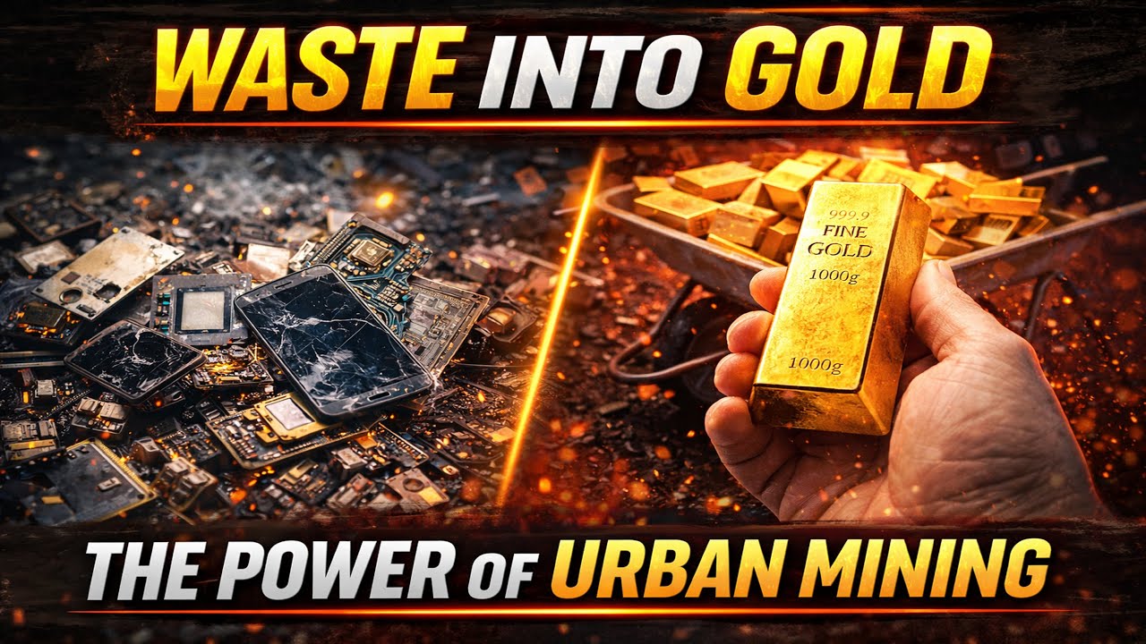 ♻️✨ Waste Into Gold: The Power of Urban Mining