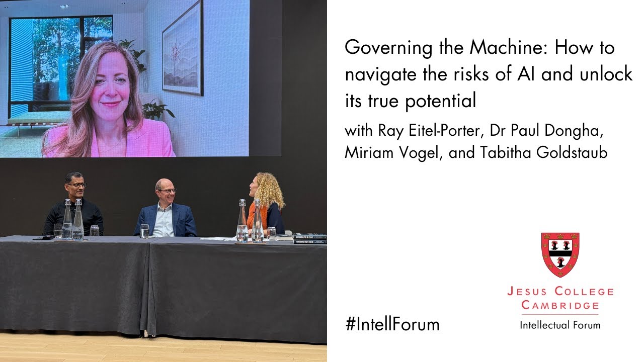 Governing the Machine: How to navigate the risks of AI and unlock its true potential