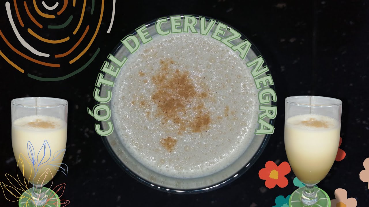 CÓCTEL DE CERVEZA NEGRA  | EN 2 MINUTOS |PERÚ
