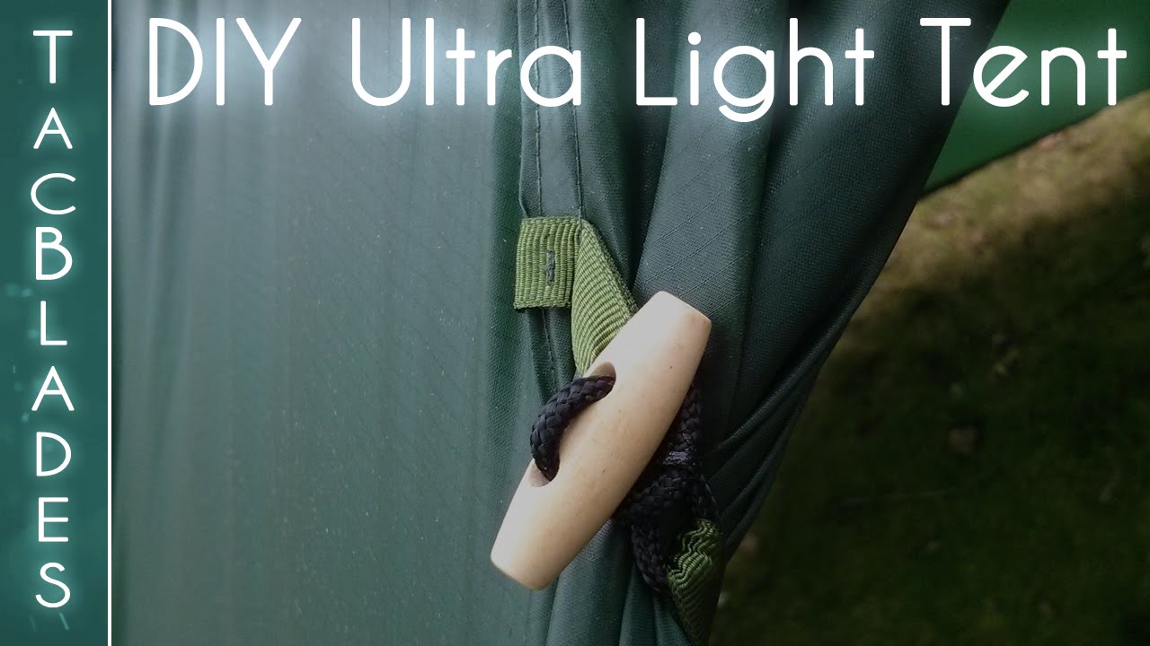 DIY Ultra Lightweight Tent : Wild Camping
