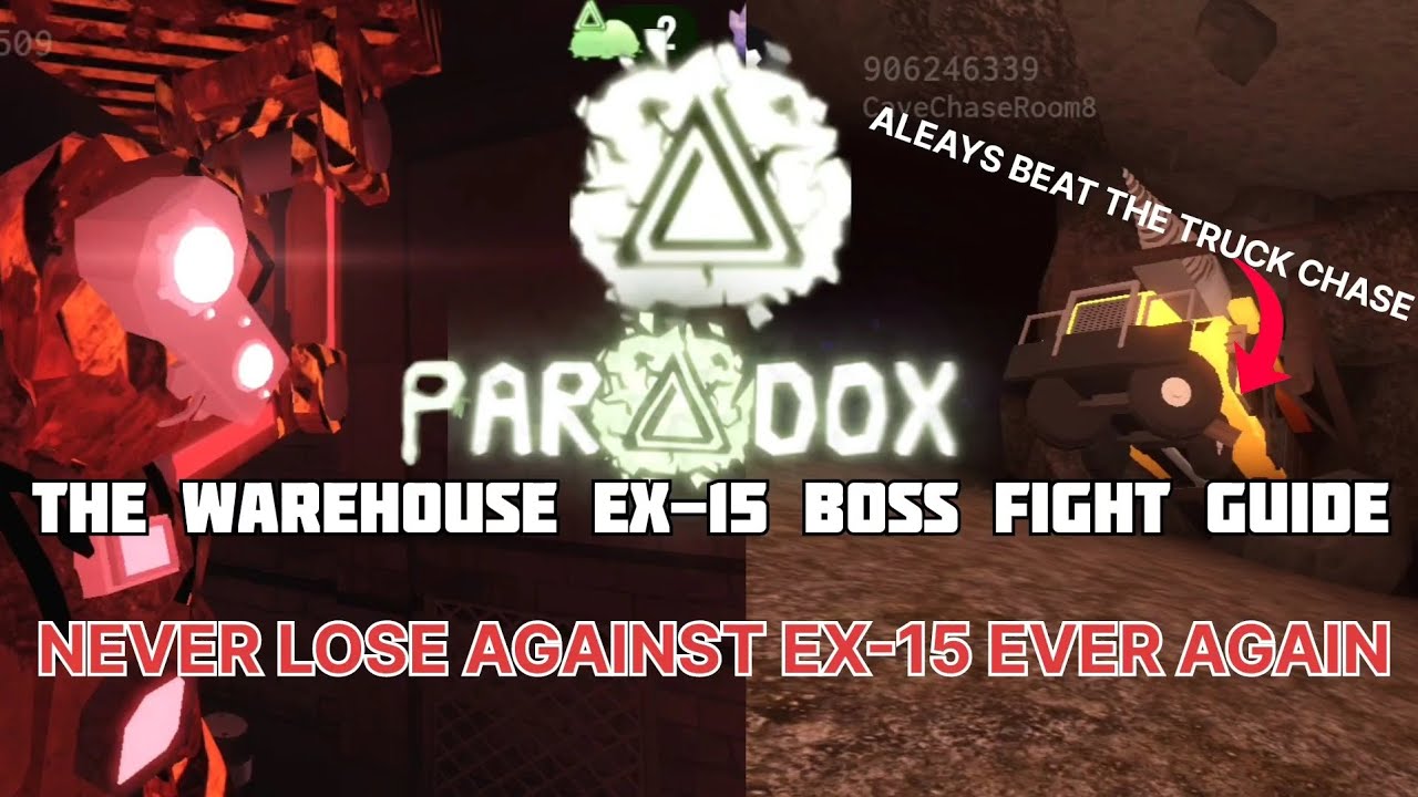 Roblox 'Paradox' Ex-15 Boss Fight full guide. NEVER LOSE AGAINST EX-15 AGAIN!