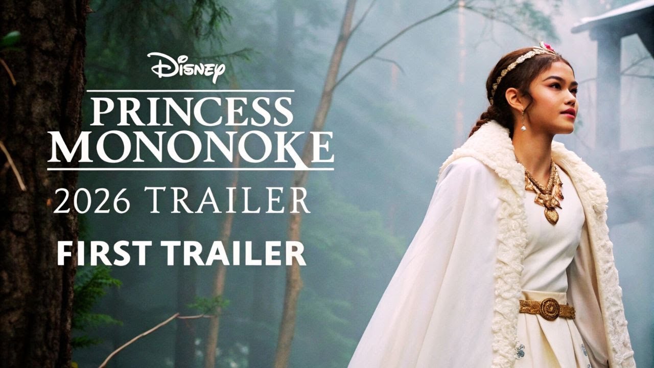 Princess Mononoke | Trailer (2026)  |  Zendaya