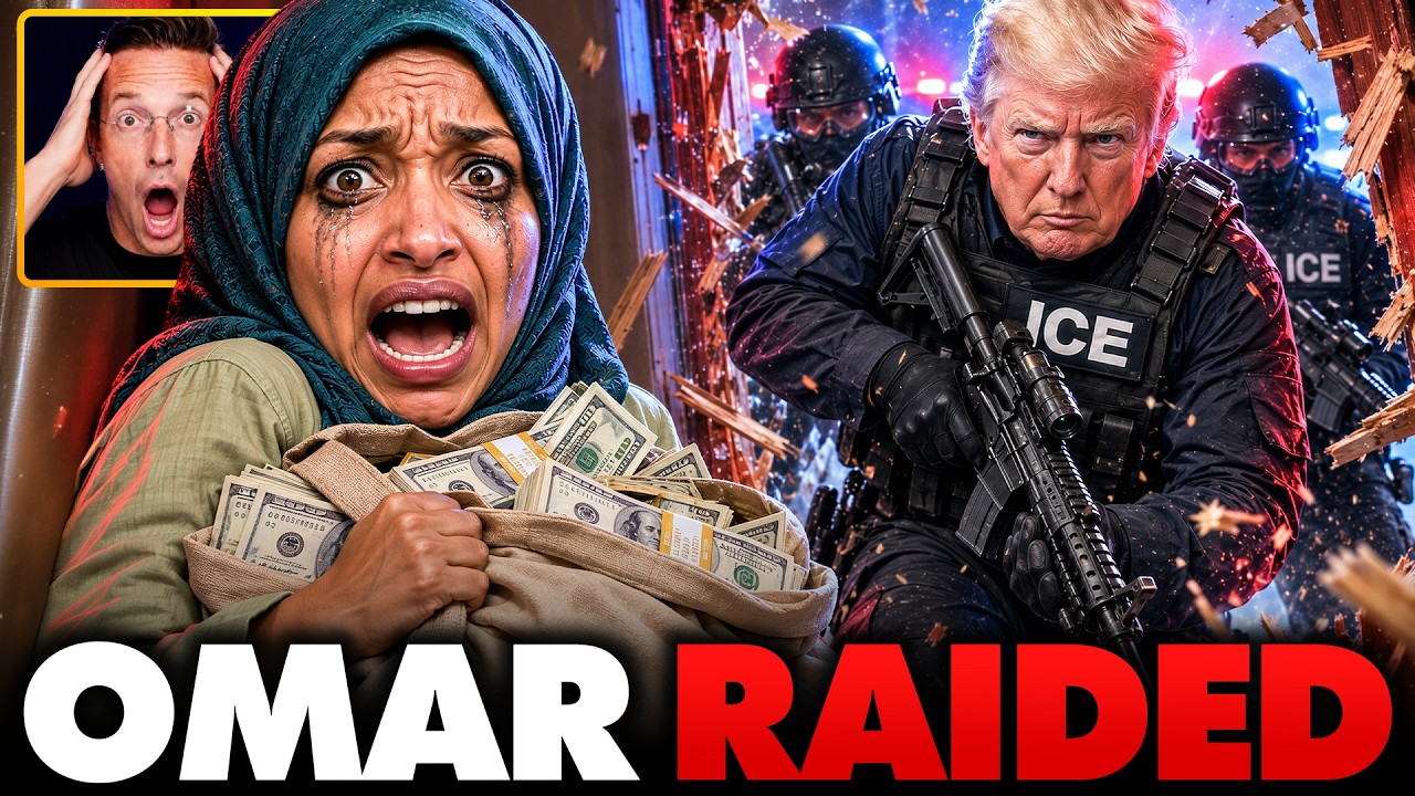 🚨Ilhan Omar RAIDED by The Feds! ICE Agents Kick Her Door In, STORM Her Home...Deportation Next!?